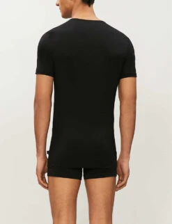 Alex Modal T-shirt -KOOPES Clothing Shop 102 89001966 8007ALEX001BLA BLACK ALT02