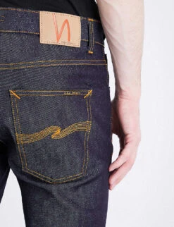 Nudie Jeans Lean Dean Slim-fit Skinny Jeans -KOOPES Clothing Shop 362 2001268 111946 DRY16DIPS ALT06