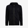 AllSaints Raven Slim-fit Cotton-fleece Hoody 2 AllSaints Raven Slim-fit Cotton-fleece Hoody -KOOPES Clothing Shop 948 10136 MF047K BLACK M