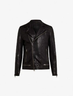 AllSaints Conroy Leather Biker Jacket