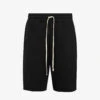 AllSaints Helix Cotton-blend Jersey Shorts -KOOPES Clothing Shop R00075661 JETBLACK M
