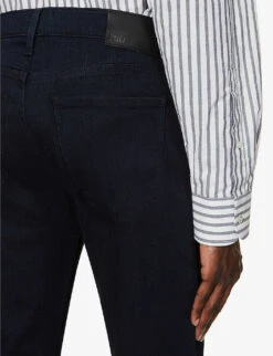 Paige Federal Straight-leg Slim-fit Stretch-denim Jeans -KOOPES Clothing Shop R00082317 INKWELL ALT05