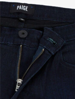 Paige Federal Straight-leg Slim-fit Stretch-denim Jeans -KOOPES Clothing Shop R00082317 INKWELL ALT06