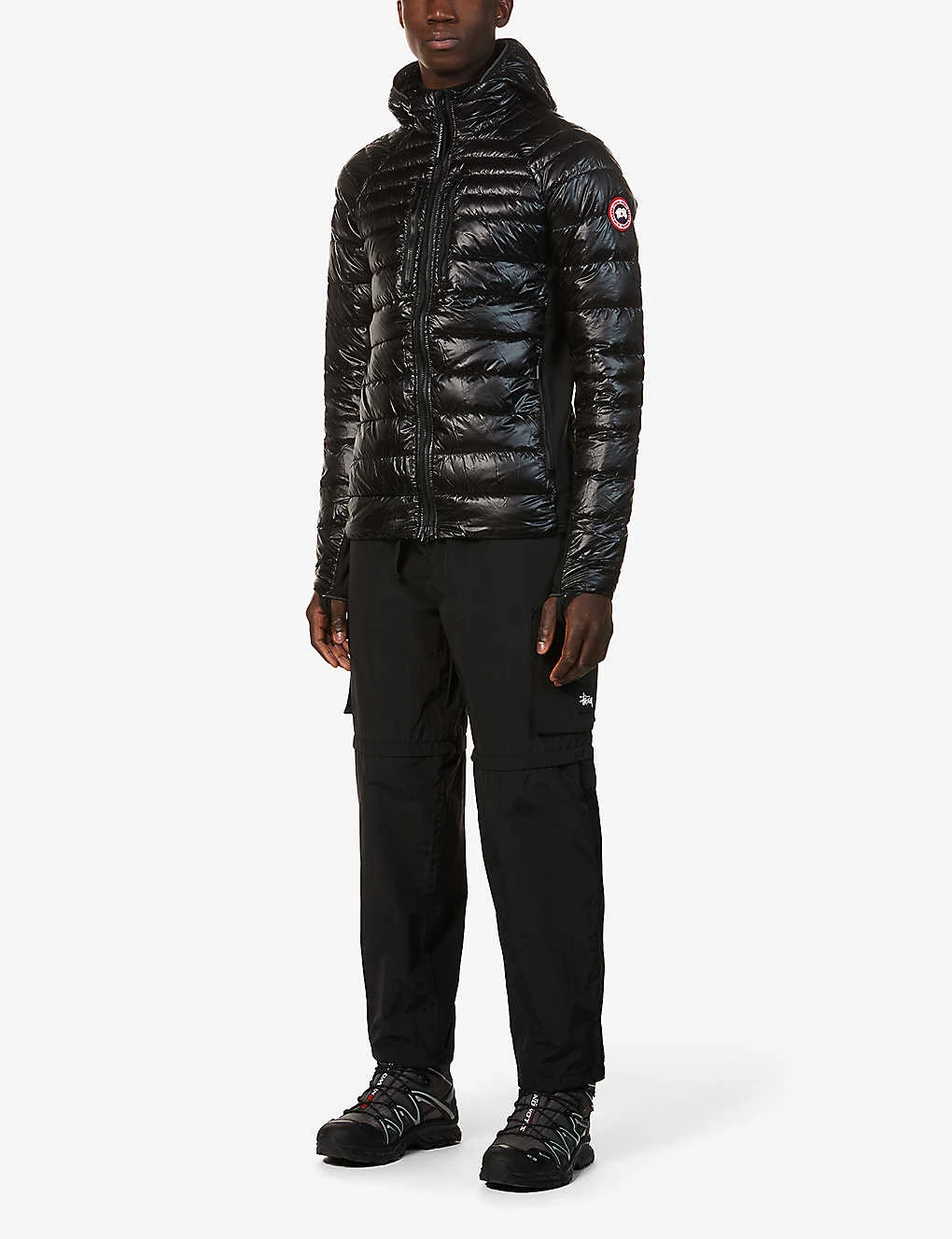 Canada Goose Hybridge Funnel-neck Shell-down Hooded Jacket 5 Canada Goose Hybridge Funnel-neck Shell-down Hooded Jacket - Image 3