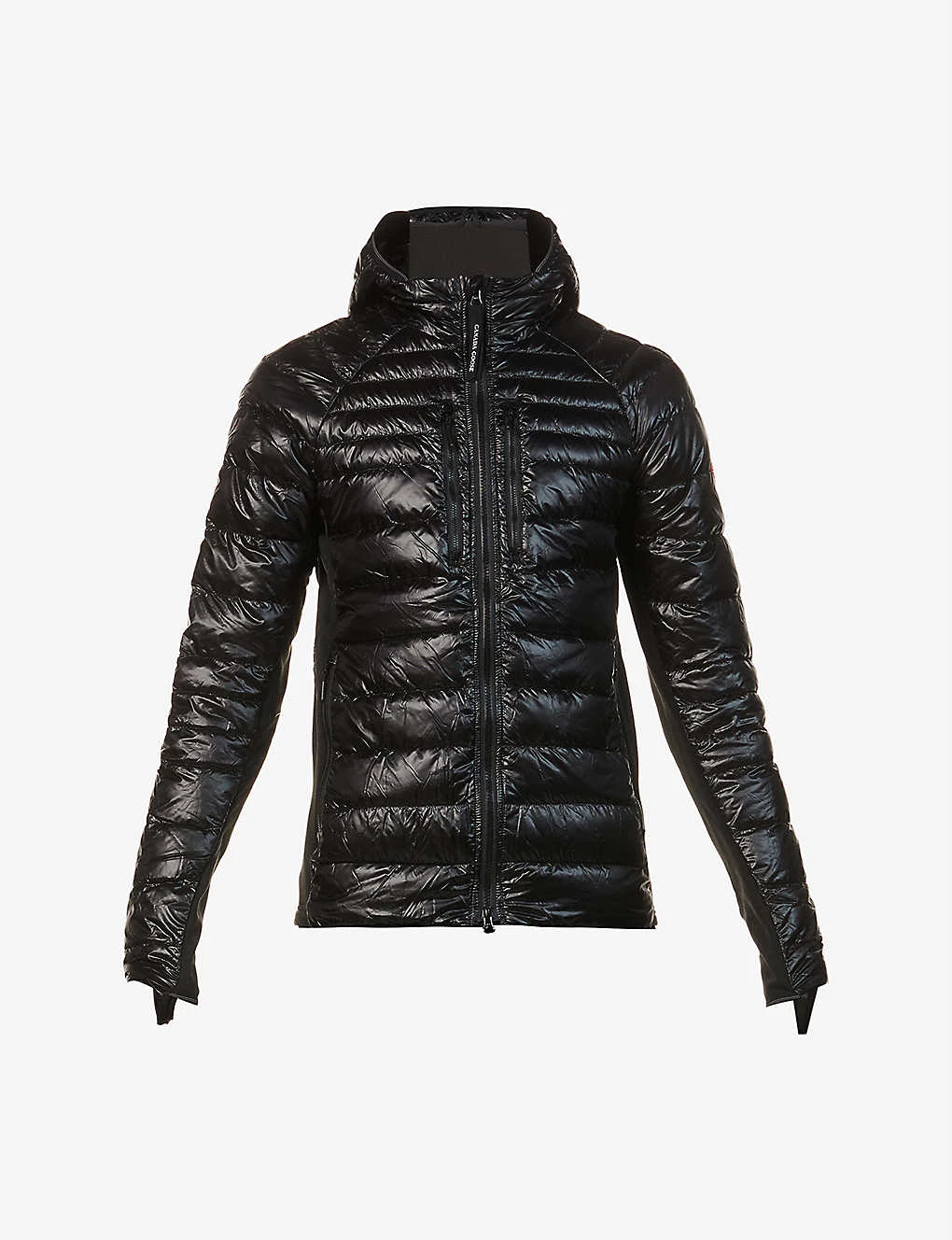 Canada Goose Hybridge Funnel-neck Shell-down Hooded Jacket 3 Canada Goose Hybridge Funnel-neck Shell-down Hooded Jacket