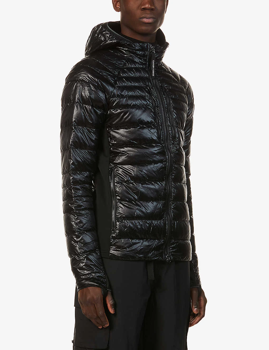 Canada Goose Hybridge Funnel-neck Shell-down Hooded Jacket 4 Canada Goose Hybridge Funnel-neck Shell-down Hooded Jacket - Image 2