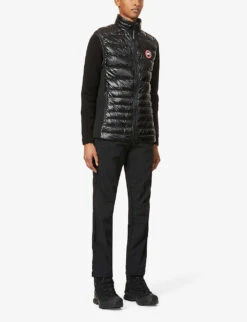 Canada Goose Hybridge Lite Funnel-neck Shell-down Gilet -KOOPES Clothing Shop R03675122 BLACK ALT01