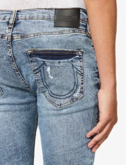 True Religion Rocco Distressed Skinny Jeans -KOOPES Clothing Shop R03719662 MEDIUMBLUE ALT05