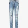 True Religion Rocco Distressed Skinny Jeans -KOOPES Clothing Shop R03719662 MEDIUMBLUE M