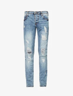 True Religion Rocco Distressed Skinny Jeans