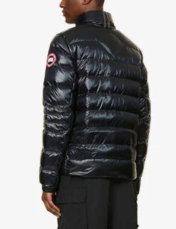 Canada Goose Crofton Quilted Recycled-nylon Jacket -KOOPES Clothing Shop R03720967 BLACK ALT03