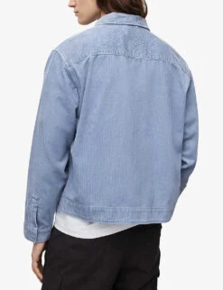 AllSaints Clifton Cotton Corduroy Jacket -KOOPES Clothing Shop R03751157 CLOUDYBLUE ALT03