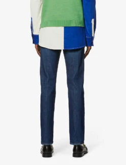 Gucci Straight Mid-rise Denim Jeans -KOOPES Clothing Shop R03765517 DARKBLUE ALT03