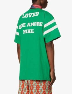 Gucci 1921 Crewneck Cotton-jersey T-shirt -KOOPES Clothing Shop R03765562 YARDIVORY ALT03