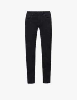 7 For All Mankind Standard Luxe Performance Slim-fit Straight-leg Stretch-denim Jeans