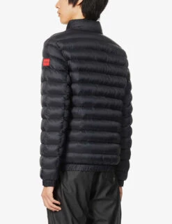 Hugo High-neck Padded Shell Jacket -KOOPES Clothing Shop R03788579 BLACK ALT03