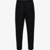 AllSaints Tallis Regular-fit Tapered Cotton And Wool-blend Trousers