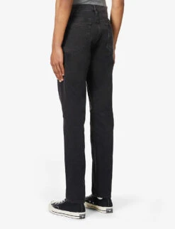 FRAME L’Homme Slim-fit Stretch-denim Jeans -KOOPES Clothing Shop R03814291 FADETOGREY ALT03