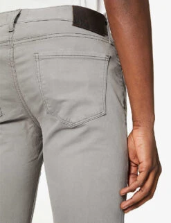 Paige Federal Slim-fit Straight-leg Jeans -KOOPES Clothing Shop R03816656 BRUSHEDNICKEL ALT05