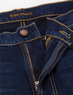 Nudie Jeans Lean Dean Slim-fit Tapered-leg Stretch-denim Jeans -KOOPES Clothing Shop R03895907 NEWINK ALT06