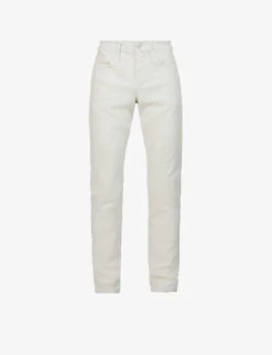 FRAME L’homme Slim-fit Slim-leg Stretch-woven Trousers