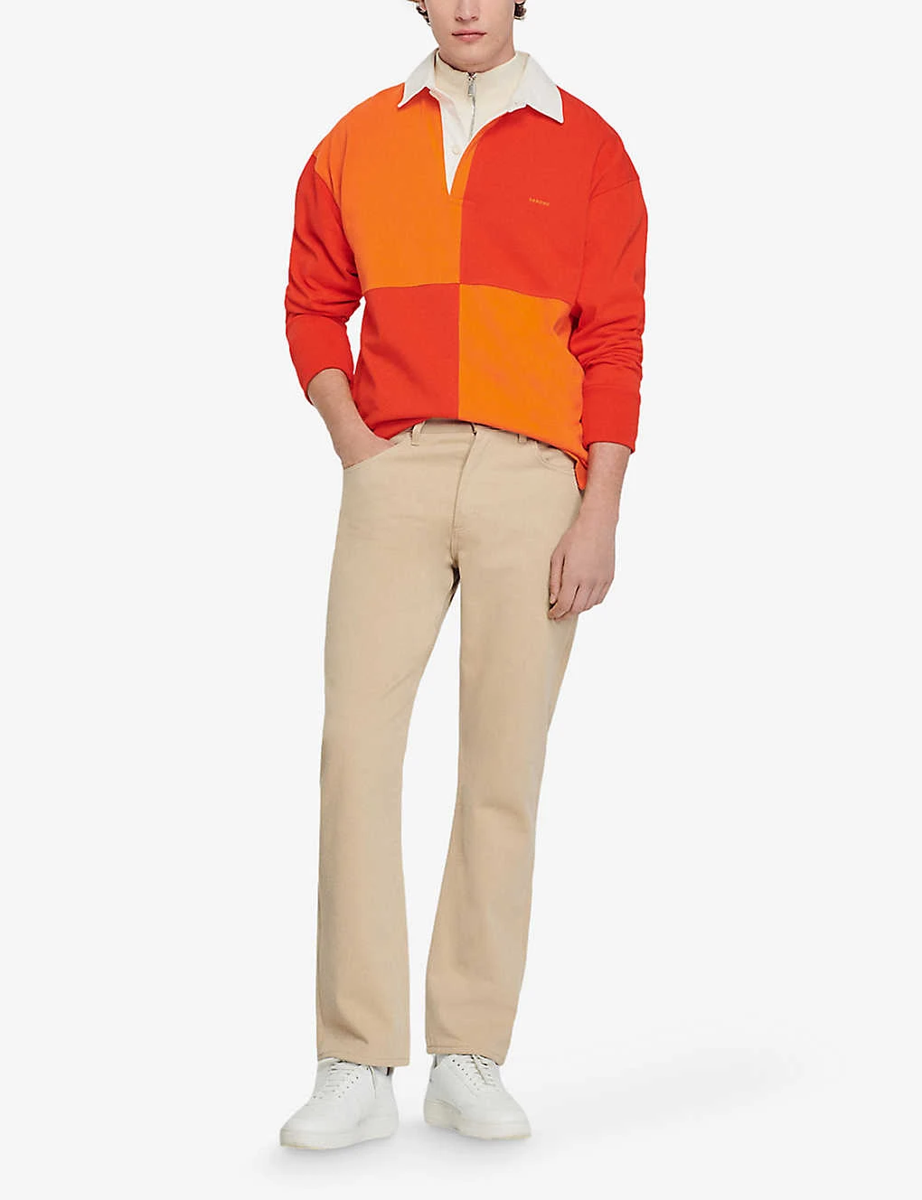 Sandro Heavy Organic Straight-leg High-rise Jeans 4 Sandro Heavy Organic Straight-leg High-rise Jeans - Image 2