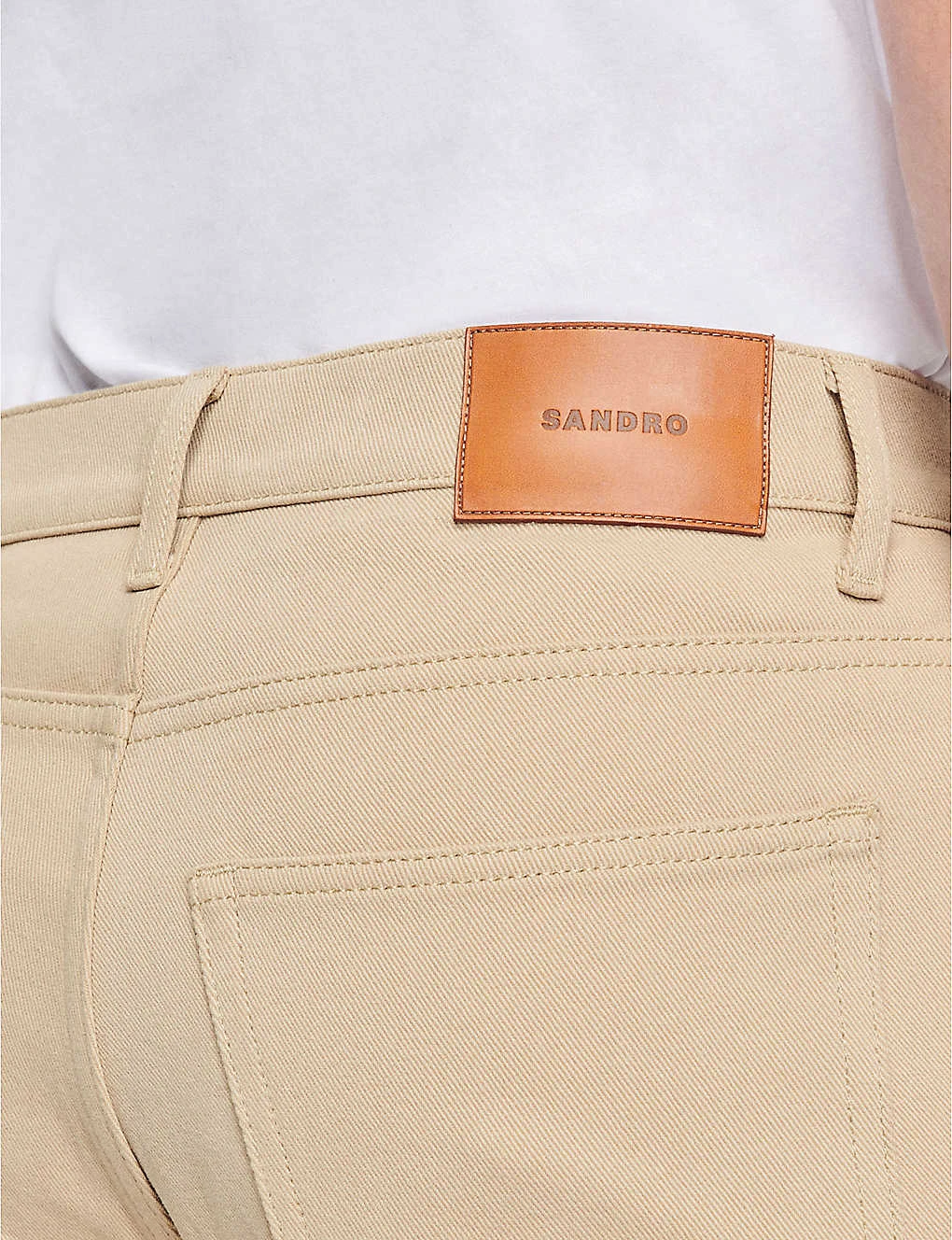 Sandro Heavy Organic Straight-leg High-rise Jeans 7 Sandro Heavy Organic Straight-leg High-rise Jeans - Image 5