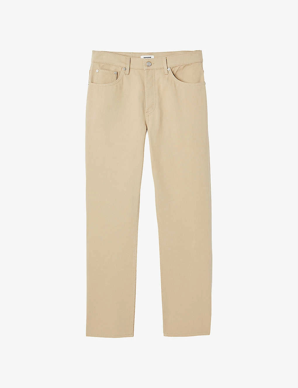 Sandro Heavy Organic Straight-leg High-rise Jeans 3 Sandro Heavy Organic Straight-leg High-rise Jeans