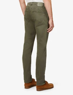 NEUW Lou Regular-fit Tapered Stretch-denim Jeans -KOOPES Clothing Shop R03954829 MILITARY ALT03