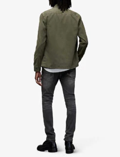 AllSaints Cigarette Skinny-fit Organic-cotton Jeans 11 AllSaints Cigarette Skinny-fit Organic-cotton Jeans -KOOPES Clothing Shop R03961809 WASHEDBLACK ALT03