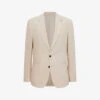 Reiss Kin Slim-fit Single-breasted Linen Blazer