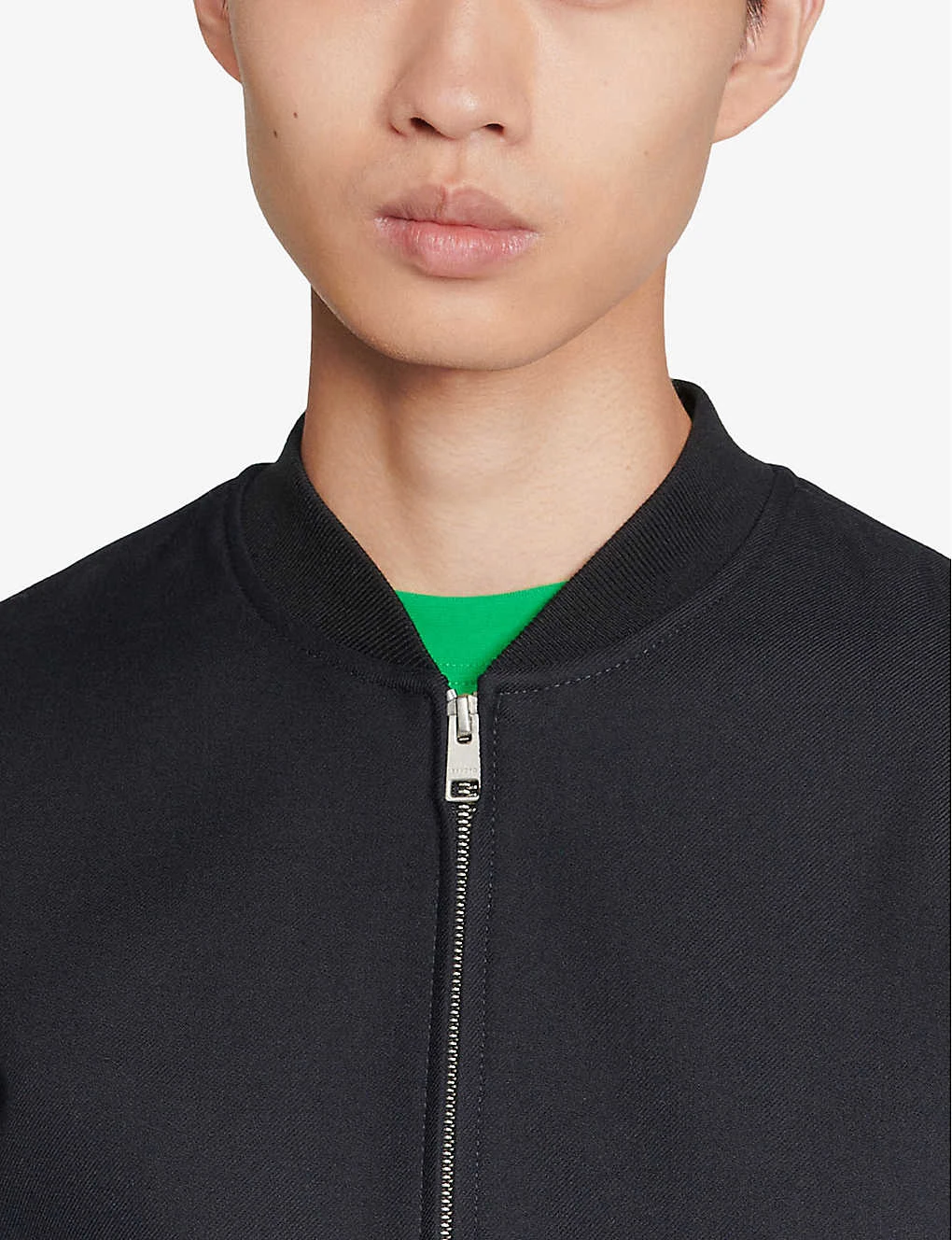 Sandro New Teddy Wool-blend Bomber Jacket 7 Sandro New Teddy Wool-blend Bomber Jacket - Image 5