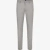 Boss Regular-fit Tapered Stretch-woven Trousers -KOOPES Clothing Shop R03963102 SILVER M