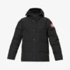 Canada Goose Wyndham Padded Shell-down Hooded Parka Jacket -KOOPES Clothing Shop R03965330 BLACK M