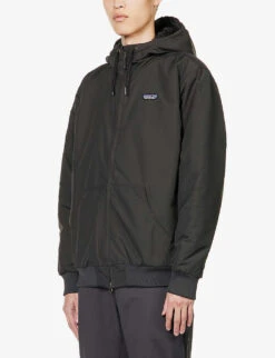 Patagonia Isthmus Regular-fit Recycled-nylon Hooded Jacket -KOOPES Clothing Shop R03968068 INKBLACK ALT02