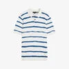Ted Baker Cromer Stripe-print Cotton Polo