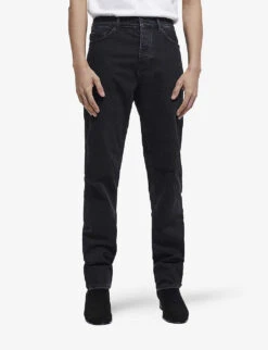 THE KOOPLES Slim-leg Stretch-denim Jeans 9 THE KOOPLES Slim-leg Stretch-denim Jeans -KOOPES Clothing Shop R03989391 BLA55 ALT02