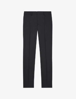 THE KOOPLES Slim-fit Mid-rise Wool Suit Trousers