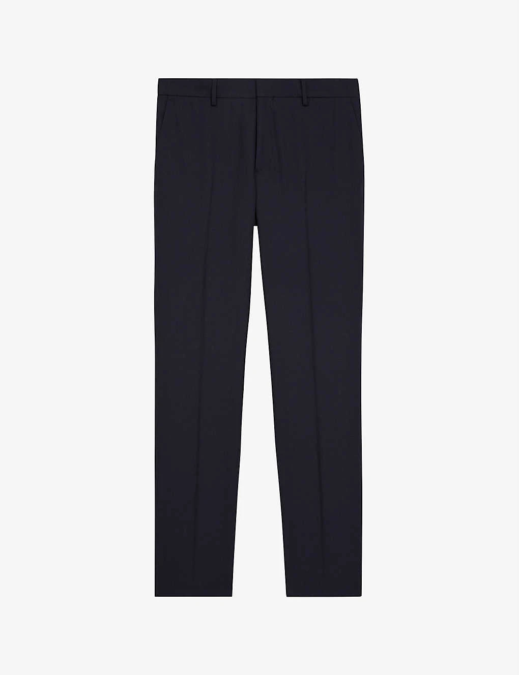 THE KOOPLES Front Crease Mid-rise Slim-fit Wool Trousers 3 THE KOOPLES Front Crease Mid-rise Slim-fit Wool Trousers