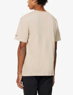 Columbia Basic Logo-print Organic-cotton T-shirt -KOOPES Clothing Shop R03992553 ANCIENTFOSSIL ALT03