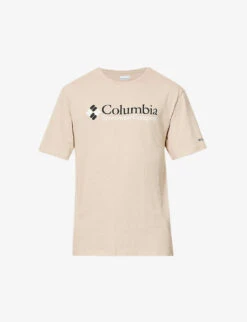 Columbia Basic Logo-print Organic-cotton T-shirt