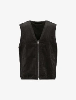 AllSaints Lecco Corduroy Cotton Vest