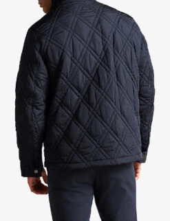 Ted Baker Manby Quilted Shell Jacket 9 Ted Baker Manby Quilted Shell Jacket -KOOPES Clothing Shop R04003734 NAVY ALT03
