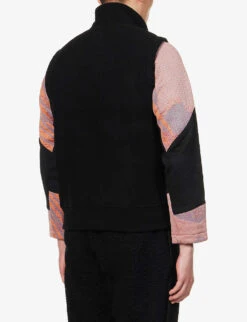 Canada Goose Mersey Funnel-neck Recycled-wool-blend Vest 9 Canada Goose Mersey Funnel-neck Recycled-wool-blend Vest -KOOPES Clothing Shop R04003793 BLACK ALT03