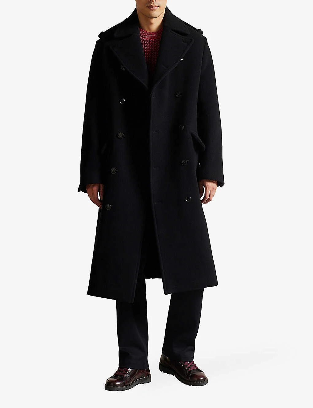 Ted Baker Ockley Wool-blend Military Coat 4 Ted Baker Ockley Wool-blend Military Coat - Image 2