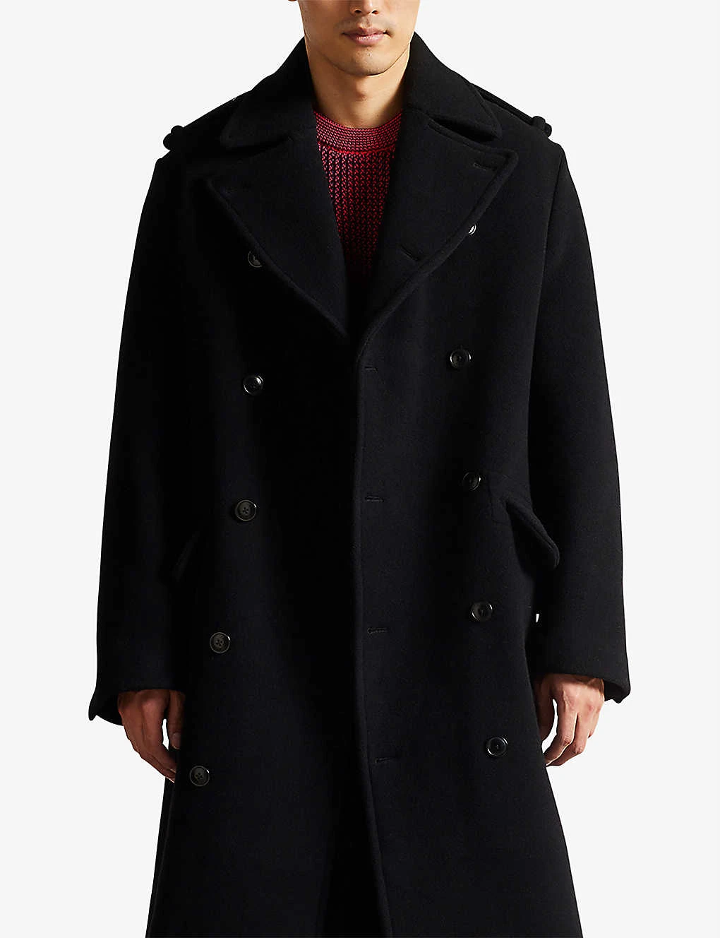 Ted Baker Ockley Wool-blend Military Coat 5 Ted Baker Ockley Wool-blend Military Coat - Image 3