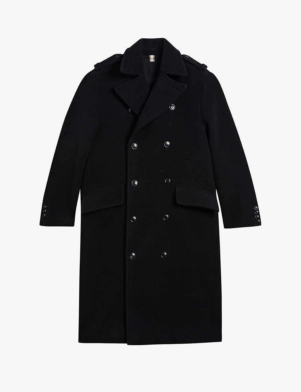 Ted Baker Ockley Wool-blend Military Coat 3 Ted Baker Ockley Wool-blend Military Coat