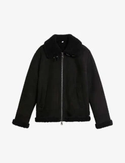 Ted Baker Shanco Regular-fit Shearling Jacket
