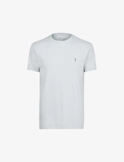 AllSaints Tonic Ramskull-embroidered Organic-cotton T-shirt