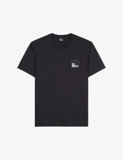 THE KOOPLES Logo-print Crew-neck Cotton T-shirt